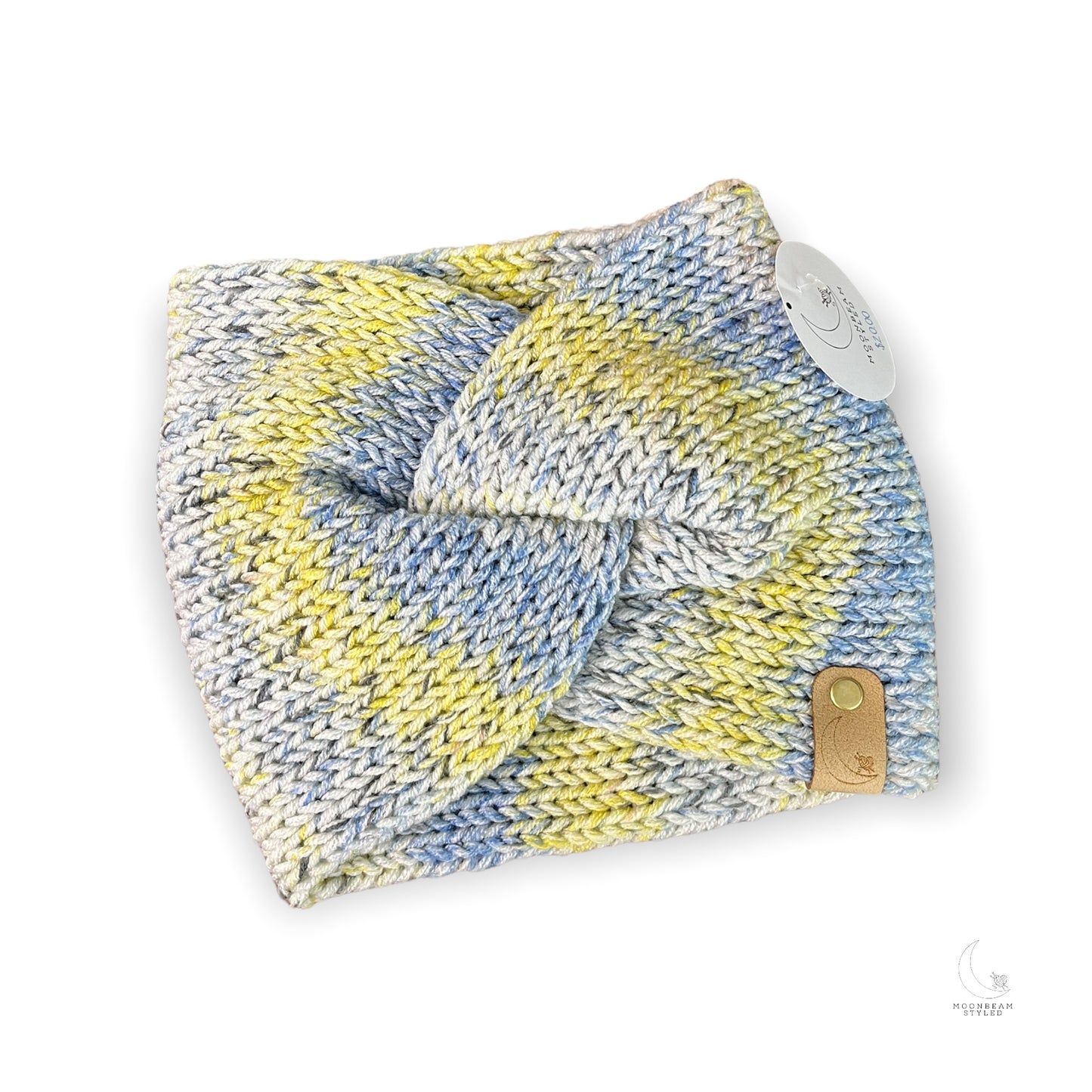 Handmade Knit Ear Warmer Lemondrop