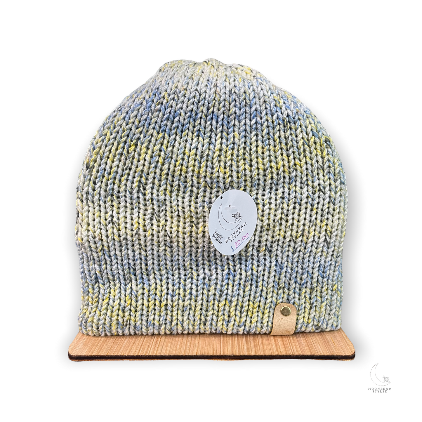 Handmade Knit Beanie Lemondrop
