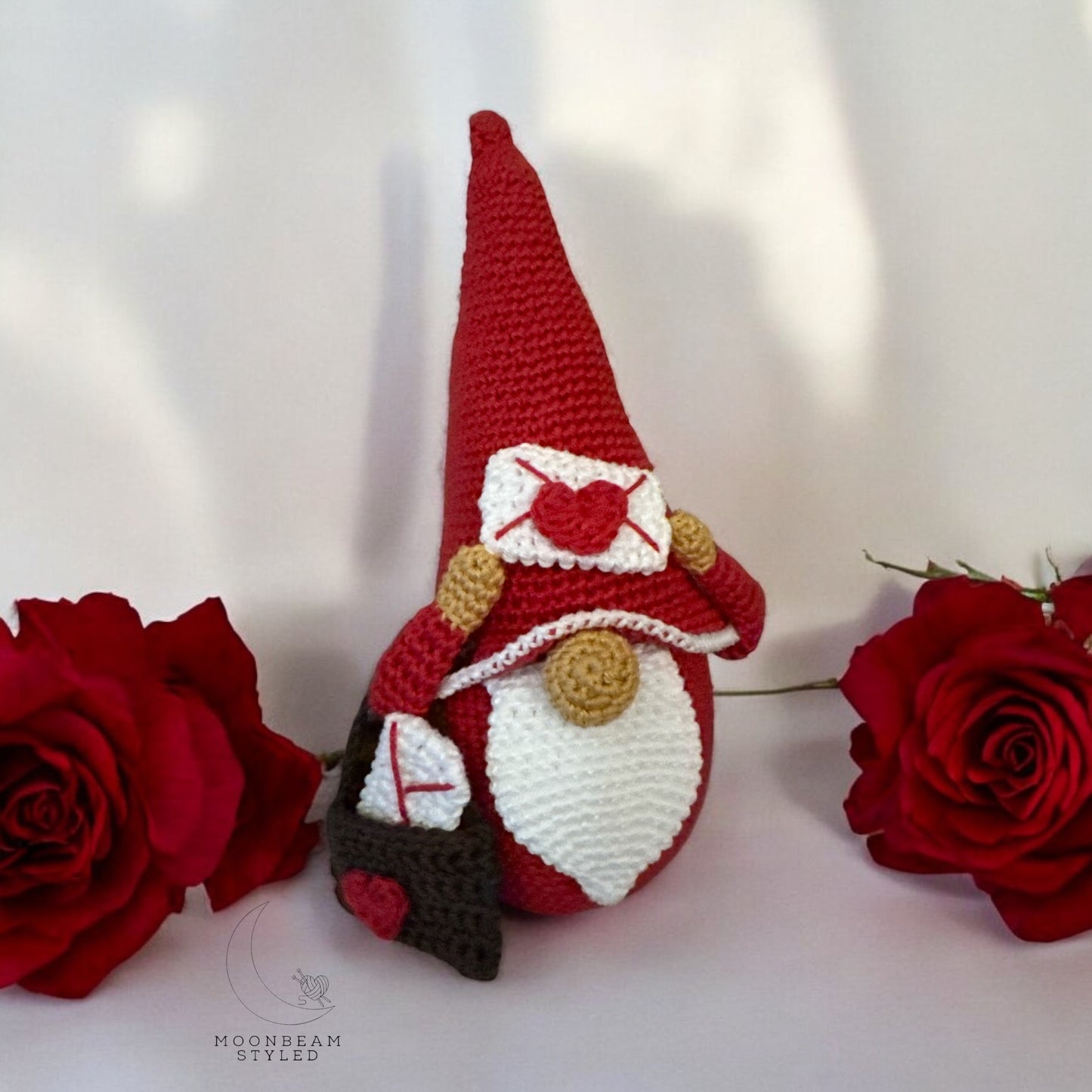 Handmade Crochet Gnome - February