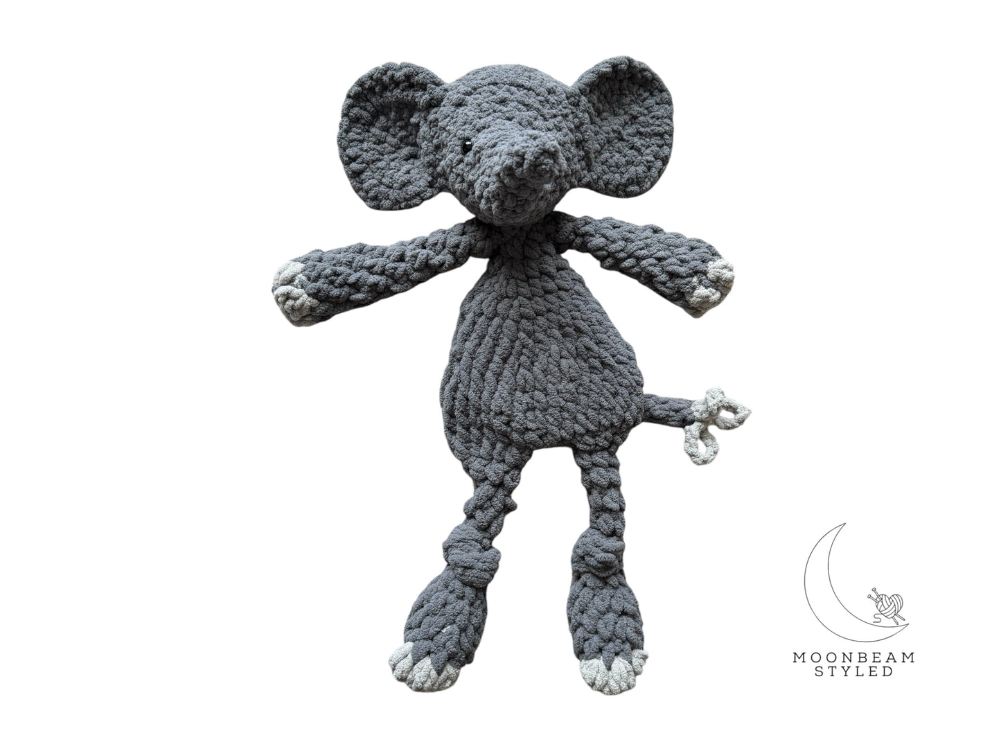 Handmade Crochet Knotty Elephant