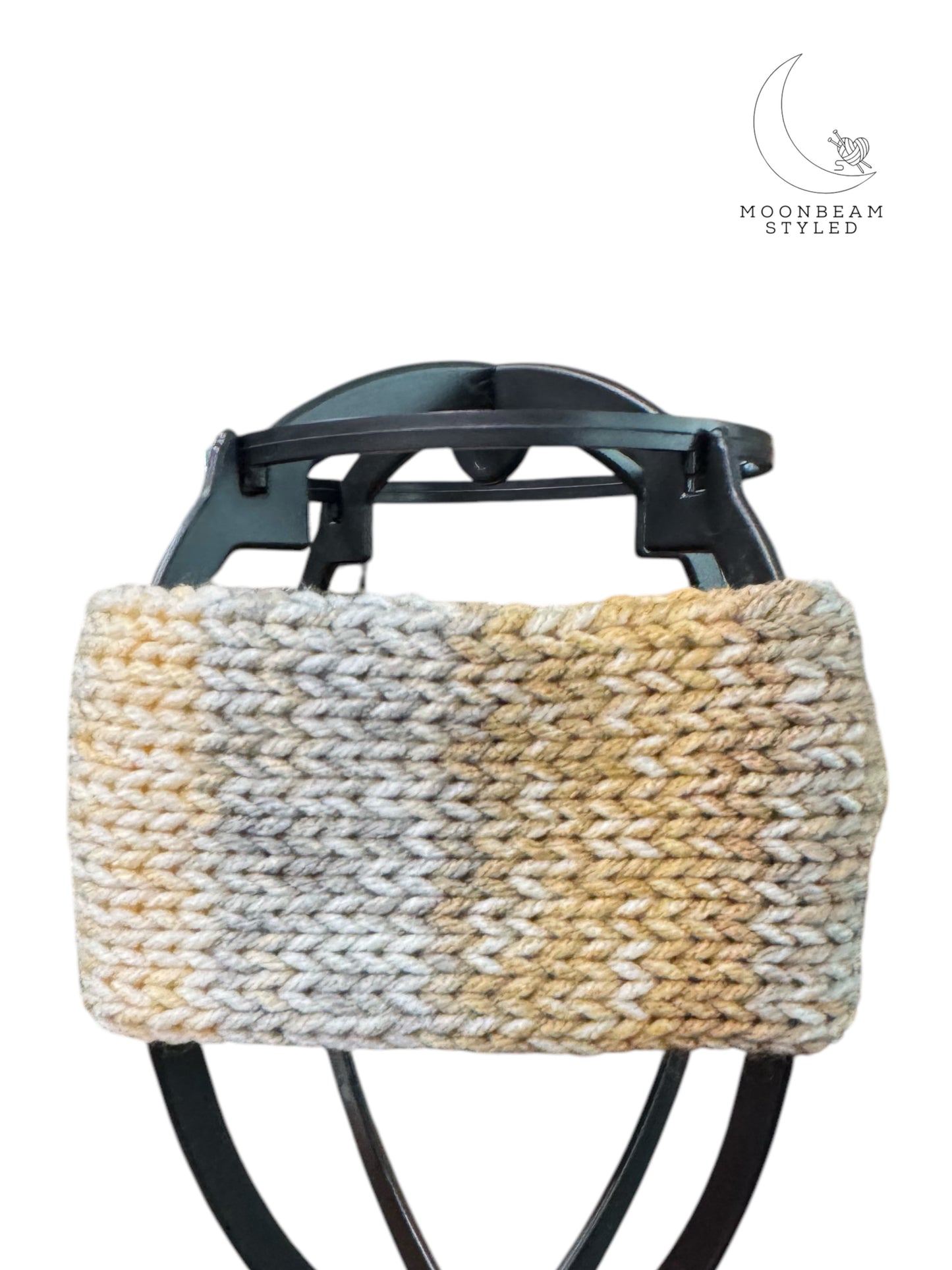 Handmade Knit Headwrap Golden Skies