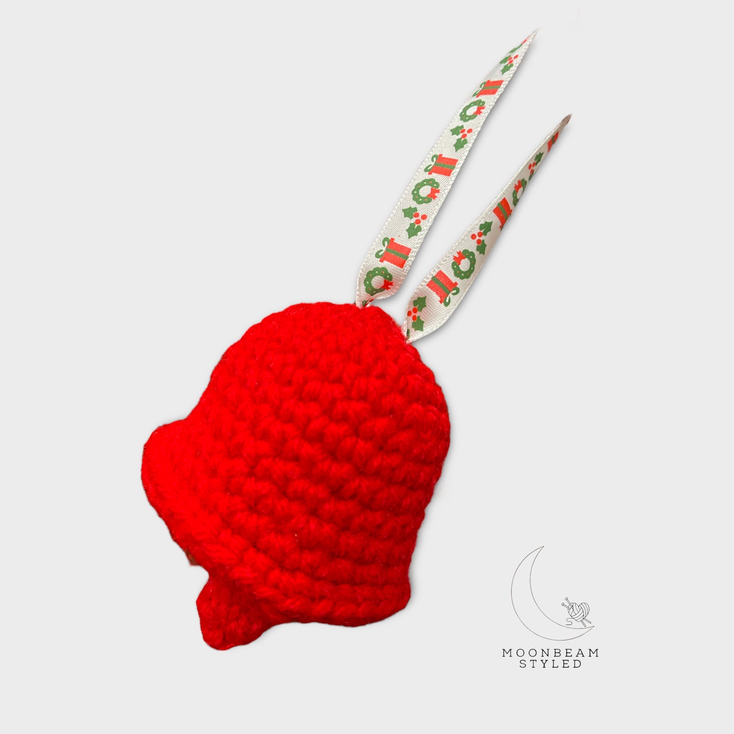 Handmade Crochet Mini Holiday Bell