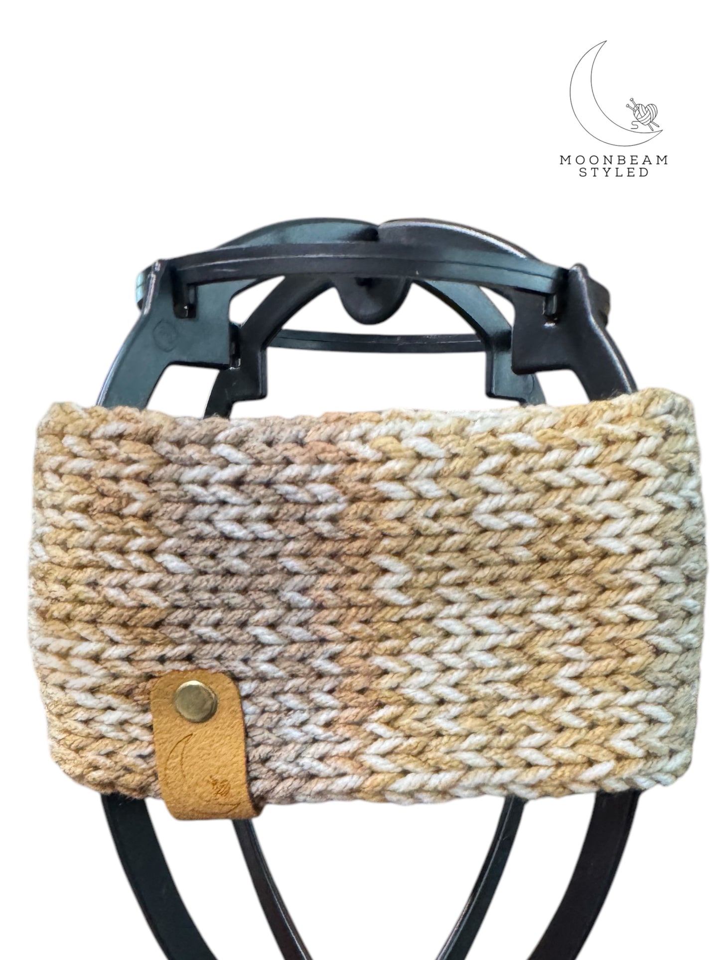 Handmade Knit Headwrap Golden Skies