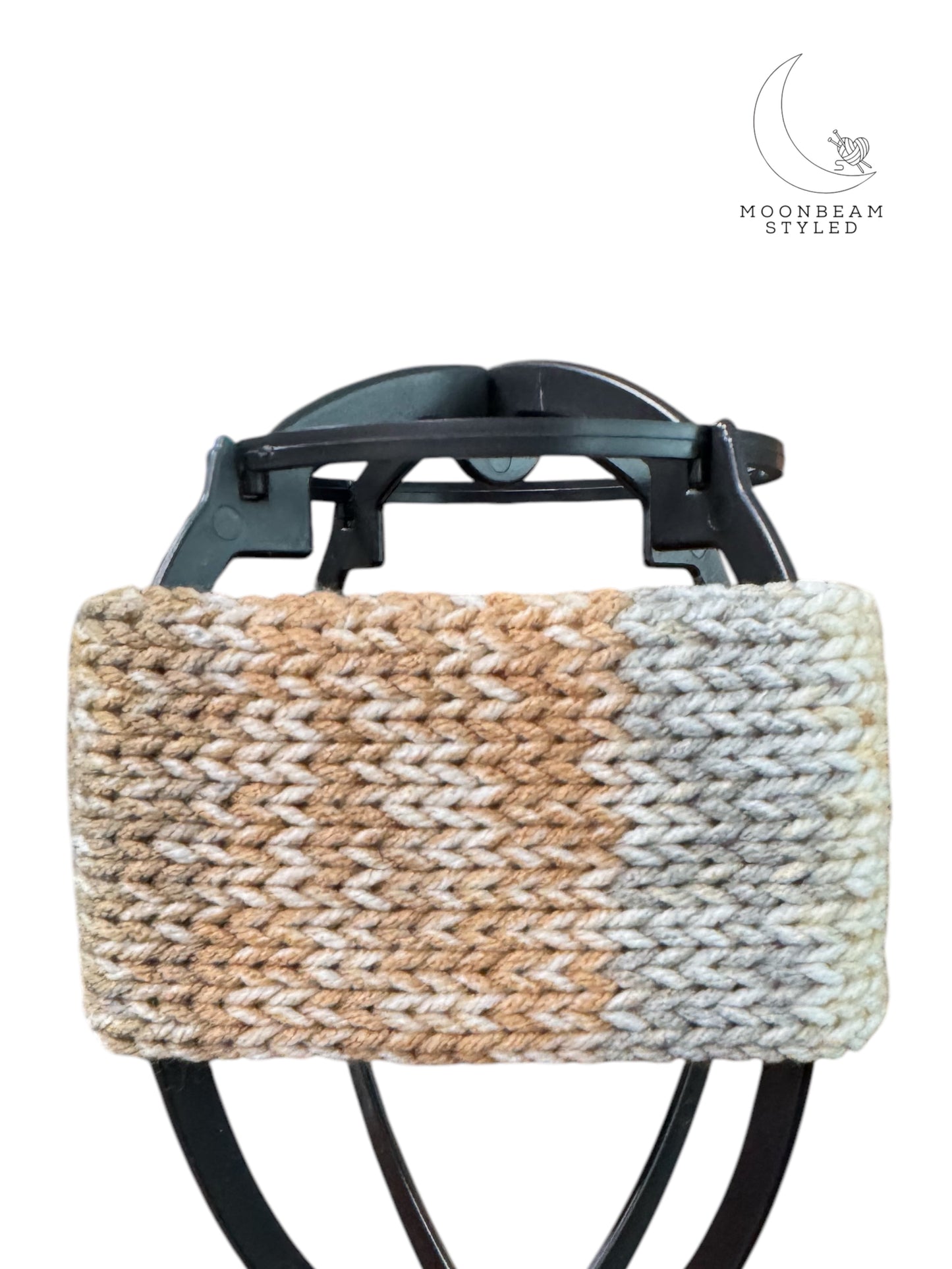 Handmade Knit Headwrap Golden Skies