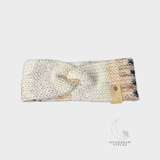 Handmade Knit Headwrap Sand Dunes